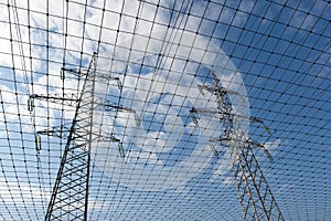 Electric transmission line and network