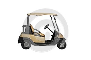 Electric vehicle car for golf