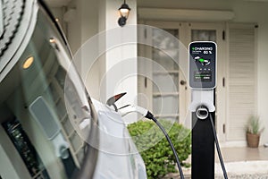 Electric vehicle technology utilized to home charging station. Synchronos