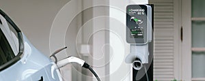 Electric vehicle technology utilized to home charging station. Synchronos