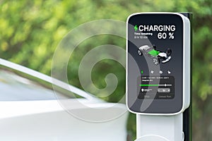 Electric vehicle technology utilized to home charging station. Synchronos