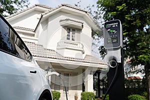 Electric vehicle technology utilized to home charging station. Synchronos