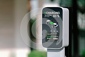 Electric vehicle technology utilized to home charging station. Synchronos