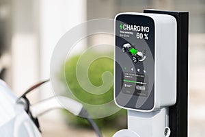 Electric vehicle technology utilized to home charging station. Synchronos