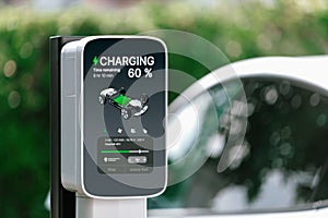 Electric vehicle technology utilized to home charging station. Synchronos