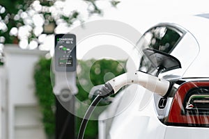 Electric vehicle technology utilized to home charging station. Synchronos