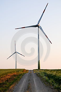 Electric wind generators