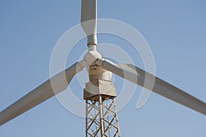 Electric wind turbine generator