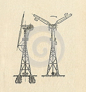 Electric Windmill Diagram