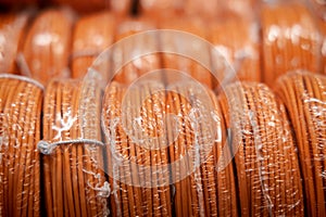 Electric wires for wiring cabling