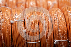 Electric wires for wiring cabling