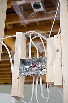 Electrical Box with wiring