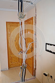 Electrical Cables In A Home