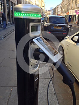 Electrical changing point for cars