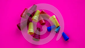 Electrical colorful wire connectors