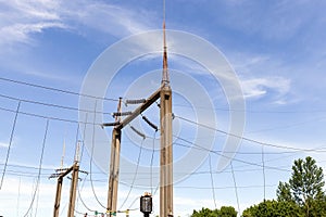 Electrical concrete pole