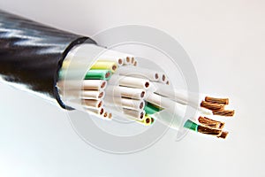 Electrical control cable