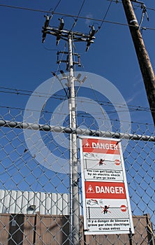 Electrical Danger Sign 1