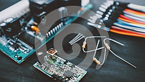 Electrical engineering electronic components