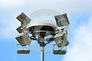 Electrical equipment for lighting streets and other public spaces