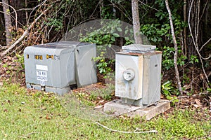 Electrical Equipment in Natural Setting
