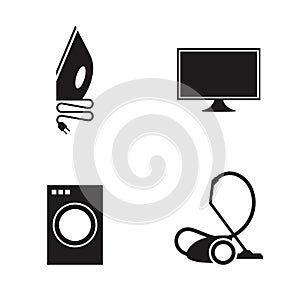 Electrical goods icons