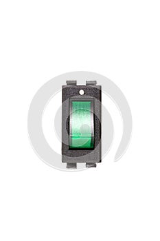 Electrical Green light rocker switch 2 Pin on/off.