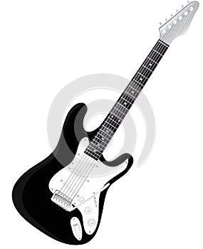 Electrical guitar (vector)