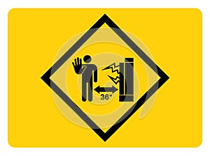 Electrical Hazard Symbol Sign, Vector Illustration, Isolate On White Background Label. EPS10