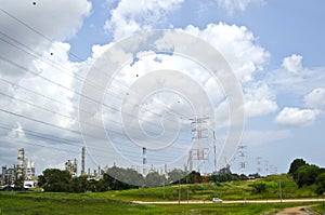 Electrical line tower