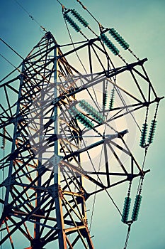 Electrical line tower