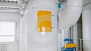 Electrical mill machinery for the production of wheat flour. Grain equipment. Grain. Agriculture. Industrial