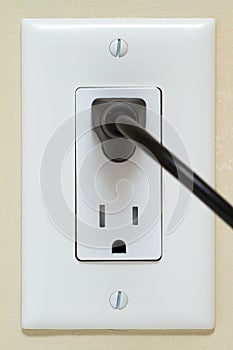 Electrical Outlet with cable