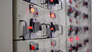 Electrical part and accessories in the  control cabinet