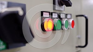 Electrical part and accessories in the  control cabinet