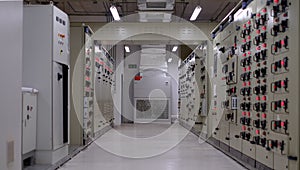 Electrical part and accessories in the  control cabinet