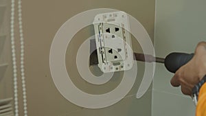 Electrical plug repairs and extension cords by a professional electrician