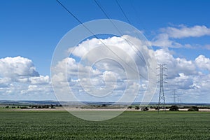 Electrical Power Lines, Rural South Australia