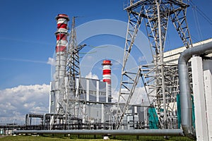 Electrical power station.