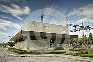 Electrical Power Substation Control House