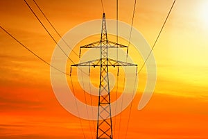 Electrical power transmission photo