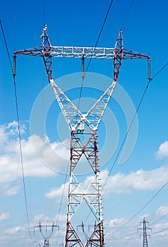 Electrical powerlines photo