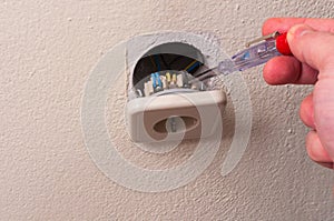 Electrical socket repair