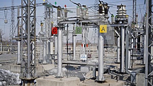 Electrical substation - electrical installation.