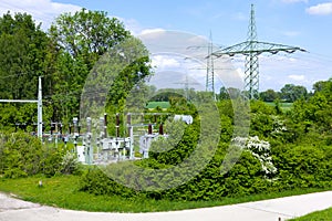 Electrical substation, Germany