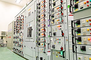 Electrical substation industrial plant photo