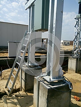 Electrical substation in karnataka, India