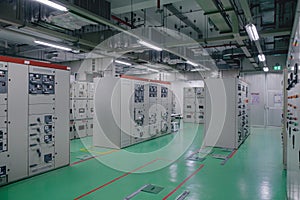 Electrical substation room