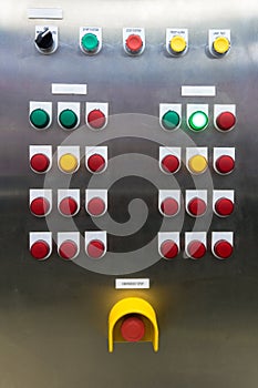 Electrical switchgear panel control, on plant and process contr