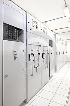 Electrical switchgear room